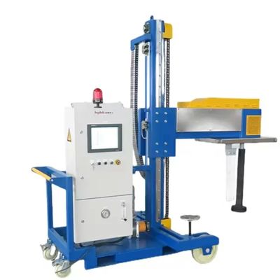 Ρυθμιζόμενος χρόνος αποκαύσης και 500 kg χωρητικότητας περιστροφική μονάδα αποκαύσης για παραγωγή 500-1000 kg/ώρα