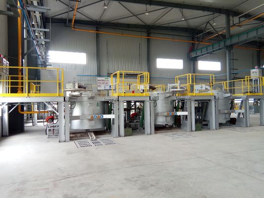 λειώνοντας φούρνος αργιλίου 600kg 950C βιομηχανικός ηλεκτρικός για τη ρίψη κύβων