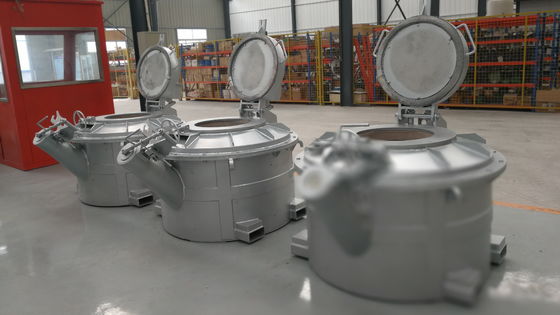 Μεγάλης απόστασης λειωμένες κουτάλες μεταφοράς αργιλίου μη που βρέχουν τη μακριά ζωή υπηρεσιών Refactory