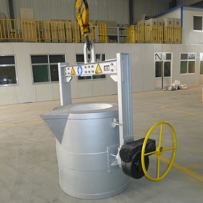 3000kg λειωμένες κουτάλες μεταφοράς αργιλίου χάλυβα για την απόσταση 200KM