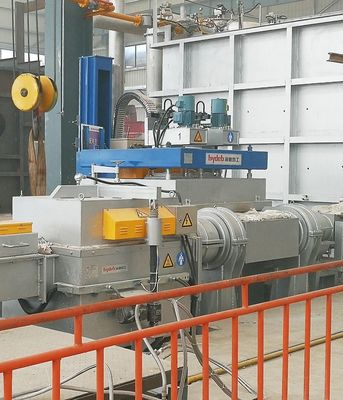 Ενιαίο &amp; διπλό λειωμένο κύπελλο διήθησης για τη συνεχή ρίψη αλουμινίου