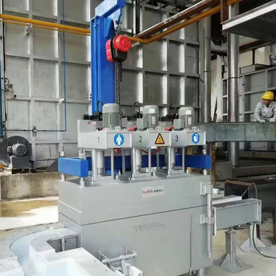 100 - 600 rpm Online σύστημα απαερίωσης αλουμινίου με επιφάνεια πλυσίματος κελύφους