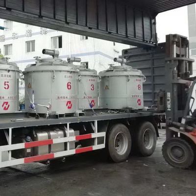 Προσαρμοσμένο εύρος θερμοκρασίας Λιώσιμες κουβάδες μεταφοράς αλουμινίου με λαβή