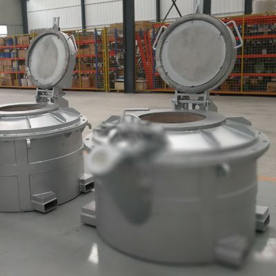 Ελαστική επιφάνεια Τελείωση μεταφοράς κουβά για υγρό αλουμίνιο λιωμένο