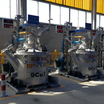 500 - 3000kg Συσταμένο αλουμίνιο μεταφοράς κουβά για το αλουμίνιο χύτευσης με ζύμωση