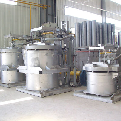 Χύτευση χύτευσης χύτευσης αλουμινίου 500~3000kg χωρητικότητα