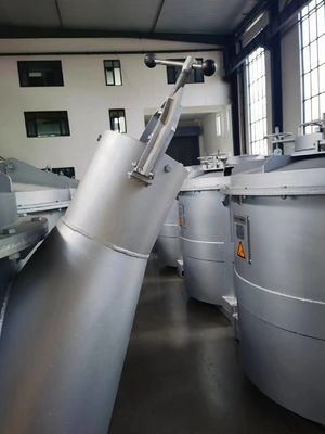 Υλικό μεταφοράς Αλουμινίου Λιώσιμες φιάλες μεταφοράς αλουμινίου με μέγιστη θερμοκρασία λειτουργίας ≤850C και αύξηση της επιφανειακής θερμοκρασίας ≤50