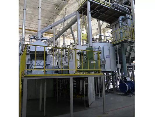 600kg Εναλλακτική μονάδα αποκαύσης για την επεξεργασία ρευστότητας Μέγεθος σωματιδίων ≤5 mm Και ποσότητα ψεκασμού σε σκόνη ρευστότητας 0 ∆ 350 g/min