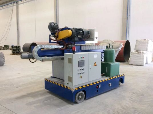 Προηγμένη μηχανή αποκαύσης αλουμινίου 0-32° με ρυθμιζόμενη ροή αερίου για την επεξεργασία κράματος