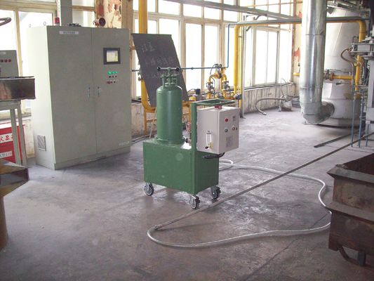 600kg Εναλλακτική μονάδα αποκαύσης για την επεξεργασία ρευστότητας Μέγεθος σωματιδίων ≤5 mm Και ποσότητα ψεκασμού σε σκόνη ρευστότητας 0 ∆ 350 g/min
