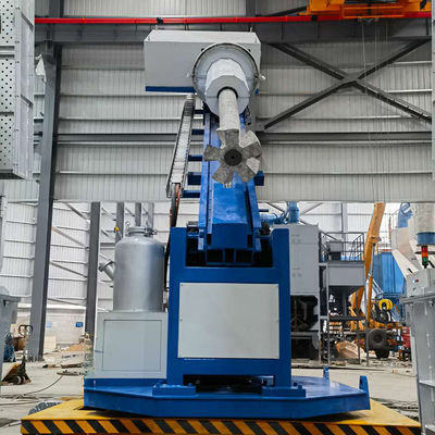 Εισβολέας ροής με ρότορα 300W ισχύος κινητήρα και θερμοκρασία υγρού αλουμινίου 680-750C