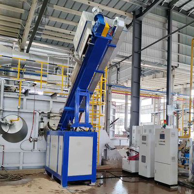 Συνολική ισχύς 150kW Τύπος γραφειτικού άξονα κιβωτίου Τύπος γραμμικής περιστροφικής μονάδας αποκαύσης για βελτιωμένη απόδοση αποκαύσης