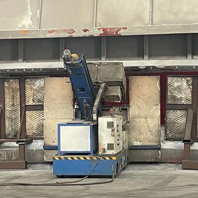 Ρύπανση αλουμινίου με ταχύτητα του ροτόρα 0·320r/min και ρυθμιζόμενη μέγιστη ροή 6·30m3/h