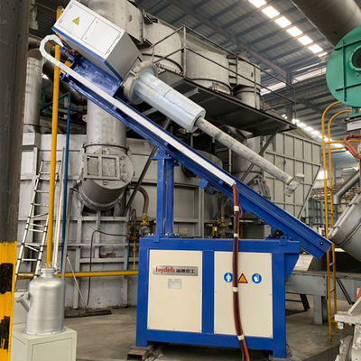 Εισβολέας ροής με ρότορα 300W ισχύος κινητήρα και θερμοκρασία υγρού αλουμινίου 680-750C