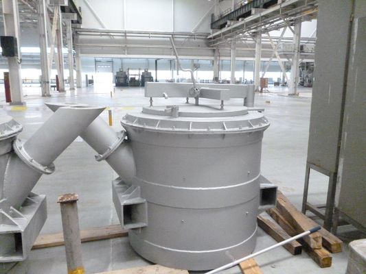 1000KG Αλουμινίου χωρητικότητα Λωμένο αλουμινίου μεταφοράς κουβάδες για γρήγορη και εύκολη μεταφορά
