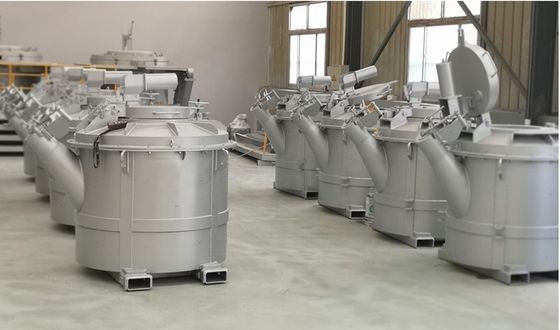 360° περιστροφή αλουμινίου σακούλα μεταφοράς υγρού με τύπου ανελκυστήρα και τσαγιέρα σχεδιασμό για λιωμένο αλουμίνιο