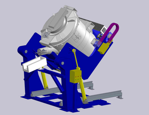 360° περιστροφή αλουμινίου σακούλα μεταφοράς υγρού με τύπου ανελκυστήρα και τσαγιέρα σχεδιασμό για λιωμένο αλουμίνιο