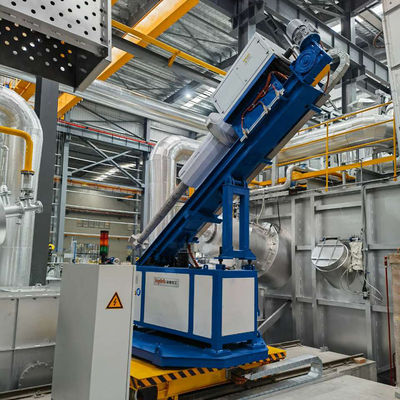 Περιστροφικός Εγχυτήρας Ροής με Έλεγχο Πίεσης Έγχυσης Σερβοκινητήρα 0-300mm/s Ταχύτητα και 25MPa Πίεση για Καθαρισμό Αλουμινίου