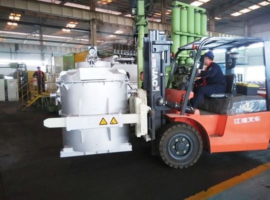 Δοχεία μεταφοράς λιωμένου αλουμινίου με διάρκεια ζωής 24 μηνών για εφαρμογές υψηλής θερμοκρασίας