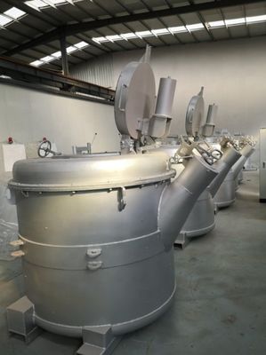 Χάλυβα χειριστή λιωμένο αλουμίνιο μεταφοράς κουβάδες για ακριβή και ασφαλή μεταφορά