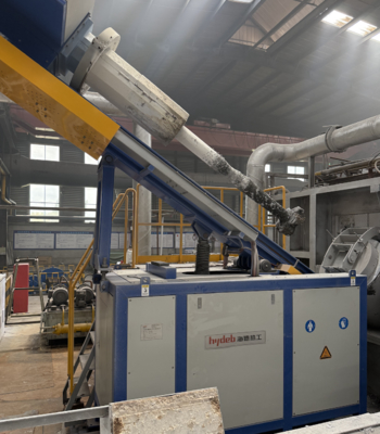 Hydrogen Removal Made Easy with Graphite Rotor Speed 0～400r/min Rotary Flux Injector the Ultimate Solution Granularity Mm ≤5