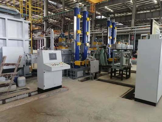 Μονάδα περιστροφικής απαέρωσης PLC 1200°C 100-600rpm 5-10KW