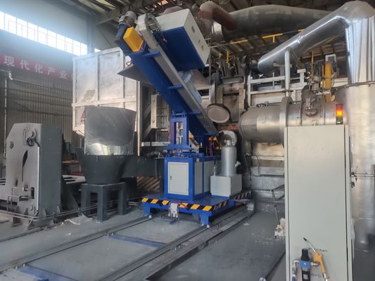 Ροταριακός εγχέτης ροής με ρυθμό ροής 15 λίτρων ανά λεπτό, περιστρεφόμενη μονάδα εγχύσης και σύστημα ελέγχου PLC για υψηλή απόδοση