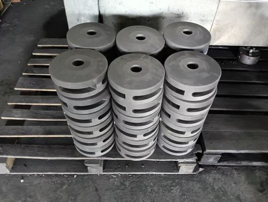 Υψηλής ποιότητας μακράς διάρκειας ζωής Αντικατάστατα εξαρτήματα γραφίτη για συντήρηση εξοπλισμού ένεσης ροτικής ροής