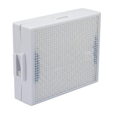 Πλαστικό κουτί διήθησης για αποτελεσματική διήθηση Ενεργοποιημένο άνθρακα φίλτρο μέσο 6 μήνες διάρκεια ζωής φίλτρου