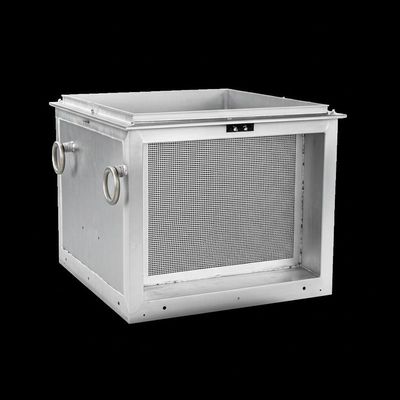 Ανθεκτικό κουτί διήθησης υγρών από αλουμίνιο με διάμετρο πλάκας 17'*17'*1 και μέγεθος πλυντηρίου σύμφωνα με το ρυθμό ροής