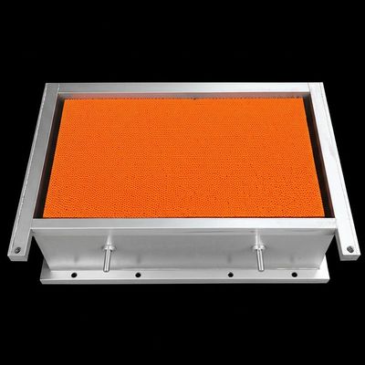 Κουτί φιλτραρίσματος μηχανής χύτευσης με ενεργοποιημένο άνθρακα με φίλτρο κεραμικού αφρού 60 PPI