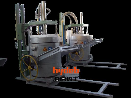 Industrial Ladle Preheating Equipment with 1.6*1*2.8m Size and 500-1200°C Temperature Range for Efficient Preheating