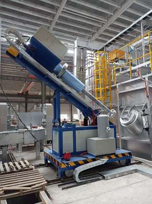 930 κλ γρήγορη τήξη αργιλίου φούρνων τήξης αλουμινίου 880mm πλινθωμάτων μικρή ηλεκτρική