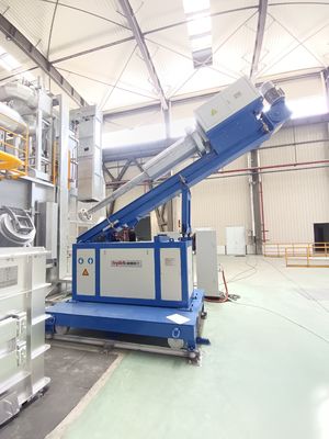 930 κλ γρήγορη τήξη αργιλίου φούρνων τήξης αλουμινίου 880mm πλινθωμάτων μικρή ηλεκτρική