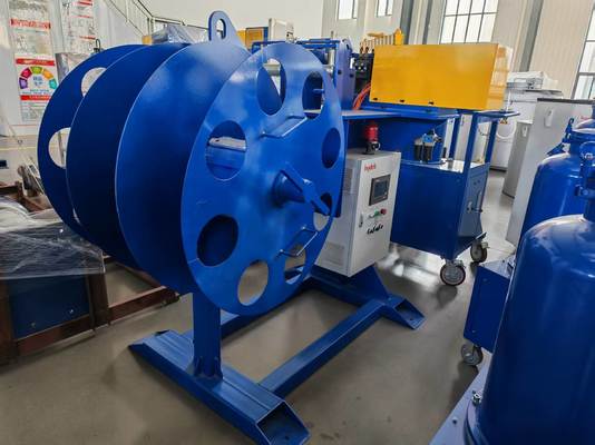 AlTiB Material Rod Feeding Unit with 2 Pieces Rod Guide Tube and 1200mm X 800mm X 1500mm Size