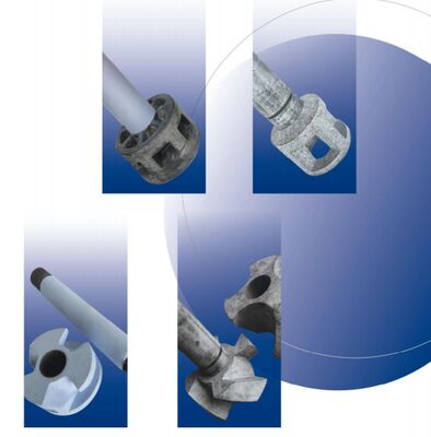 Άξονας περιστροφίου γραφίτη για ένεση ροής περιστροφής με αντοχή σε υψηλές θερμοκρασίες, αντοχή σε θερμικά σοκ και αυτολύμανση