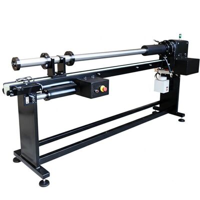 Μηχανή τροφοδοσίας ράβδου με ρυθμιζόμενη ταχύτητα τροφοδοσίας αυτόματη διπλή τροφοδοσία και άδειος συναγερμός για συνεχή παραγωγή