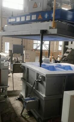 Online Degassing Unit with PLC-based Automated Control High-Speed Graphite Rotor and Refractory-Lined Chamber for Molten Aluminum