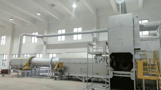 Αυτοματοποιημένο εξοπλισμό επεξεργασίας απορριμμάτων αλουμινίου με σύστημα ελέγχου PLC για υψηλή απόδοση ανάκτησης και συμπαγές αποτύπωμα