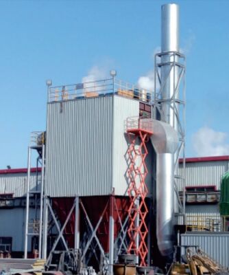 Φιλικό προς το Περιβάλλον Συλλέκτη Σκόνης Φυσιγγίων με Μεγάλο Όγκο Αέρα, Υψηλή Απόδοση Αφαίρεσης Σκόνης και Σύστημα Ελέγχου PLC