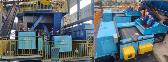 5 τόνους ανά ώρα γραμμή ανακύκλωσης αποβλήτων αλουμινίου με τροφοδοσία 415V±10% και κεντρικό σύστημα ελέγχου