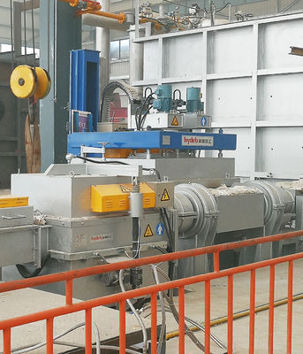 Ελεγχόμενη με PLC περιστροφική μονάδα εξάτμισης αερίων για βελτιωμένη απόδοση εξάτμισης αερίων