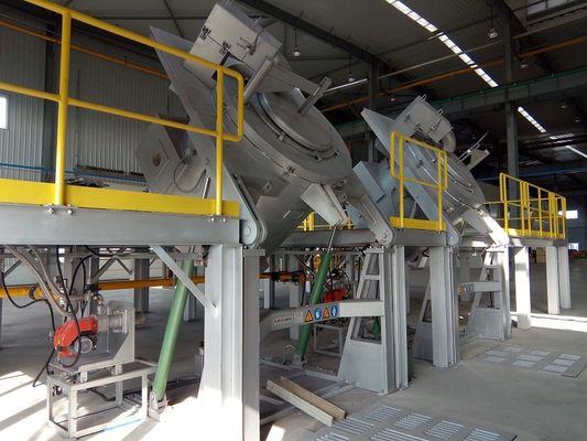 Καύση με θερμοκρασία 850 C σε λιωμένο αλουμίνιο