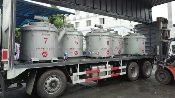 0.5T ασημένια λειωμένη Forklift κουταλών μεταφοράς αργιλίου μεταφορά θερμότητας αργιλίου