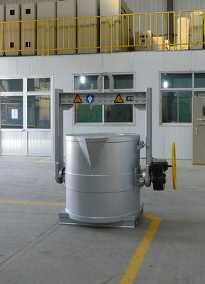 Μπλε εξισορρόπηση ικανότητας μεταφοράς 1000KG λειωμένων μετάλλων τύπων κρεμαστρών γερανών εύκολη