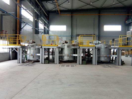 Λειώνοντας φούρνος χοανών αλουμινίου LPG ικανότητας 800KG ηλεκτρικός για την άμεση ρίψη