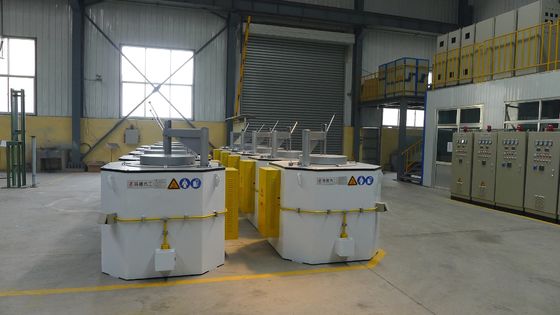 Χοάνη λειώνοντας φούρνων αργιλίου 1000KG 980C για τις χαμηλές απώλειες θερμότητας αργιλίου τήξης