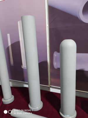 Μαύροι σωλήνες 200mm προστασίας θερμοηλεκτρικών ζευγών πυριτίου σωλήνων προστασίας θερμοηλεκτρικών ζευγών νιτριδίων