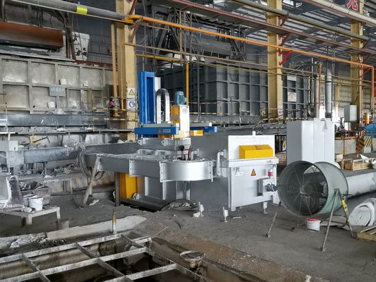 Περιστροφική μονάδα 5 εξαέρωσης αργιλίου τεσσάρων από γραφίτη στροφέων Ν2 Ο2 PPM