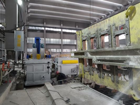 Ελεγχόμενη με PLC μονάδα περιστροφικής απεξάτμισης σε σειρά για ανώτερη απόδοση χύτευσης